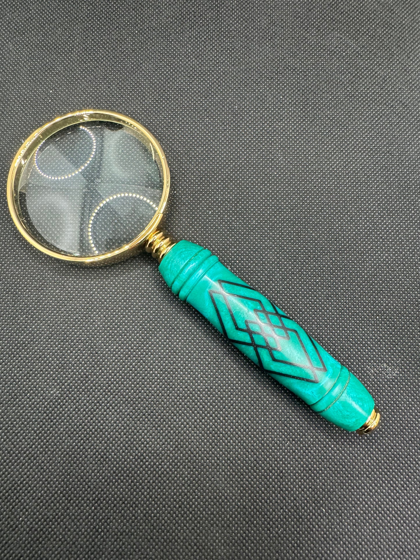 Magnifying glass.