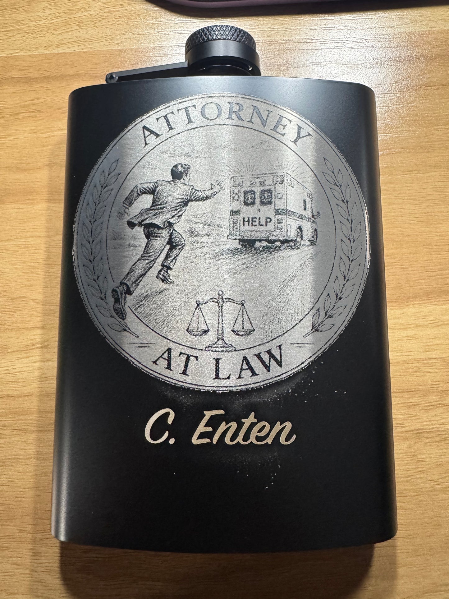 Custom engraved Flasks